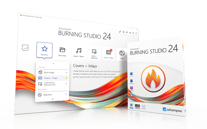Ashampoo Burning Studio (โปรแกรมไรท์แผ่น CD DVD Blu-ray ครบวงจร) : 