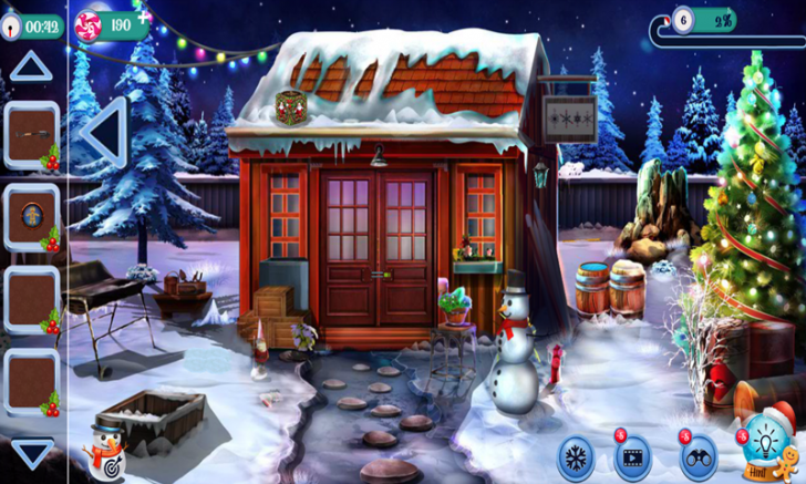 Christmas Game-The Lost Santa (เกมไขปริศนา แก้ปริศนาหาทางออกสไตล์คริสต์มาส) : 