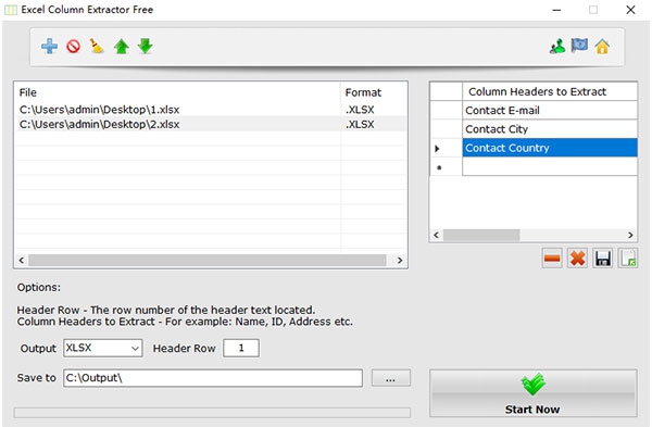 Excel Column Extractor (โปรแกรมแยกข้อมูล และรวมข้อมูลไว้ในไฟล์เดียวบน Excel)