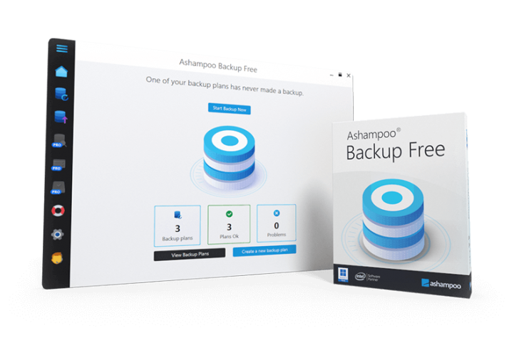 โปรแกรมสำรองไฟล์ ข้อมูล Ashampoo Backup