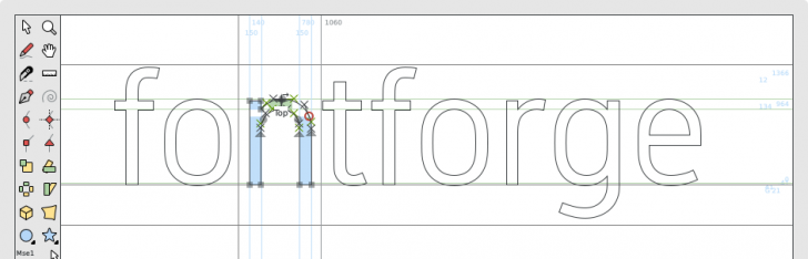 FontForge (โปรแกรม FontForge สร้างและออกแบบฟอนต์ ฟรี)