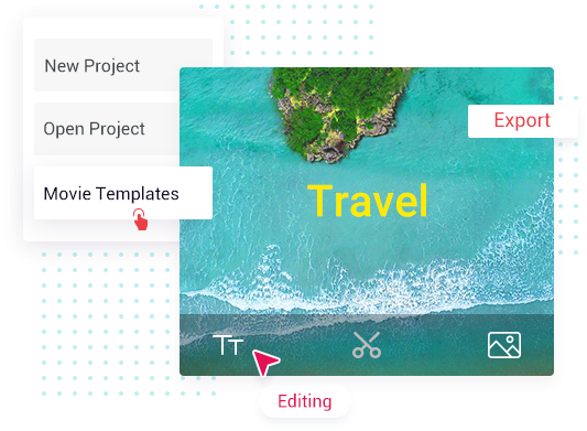 MiniTool MovieMaker (โปรแกรม MiniTool MovieMaker ตัดต่อวิดีโอ แจกฟรี) : 