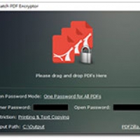 Batch PDF Encryptor (โปรแกรม เข้ารหัสไฟล์เอกสาร PDF ได้พร้อมกันจำนวนมาก)