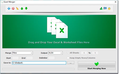 Excel Merger (โปรแกรมรวมไฟล์ Excel ฟรี ไม่ต้องติดตั้ง MS Office หรือ Excel)