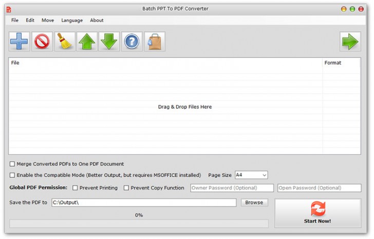 Batch PPT To PDF Converter (โปรแกรมแปลงไฟล์ PPT เป็น PDF แบบหลายไฟล์พร้อมกัน)