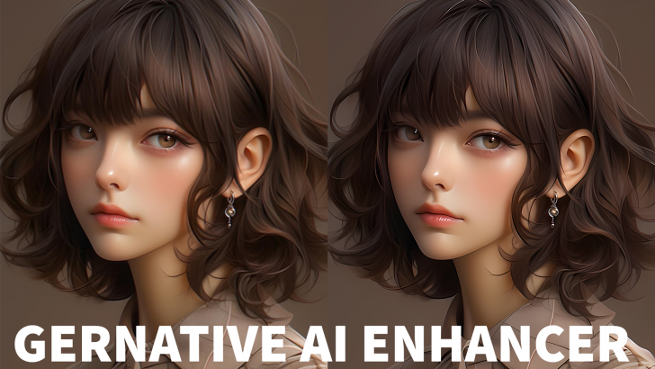 Generative AI Enhancer (โปรแกรมขยายรูปความละเอียดสูง เหมาะกับรูปสร้างจาก AI) : 
