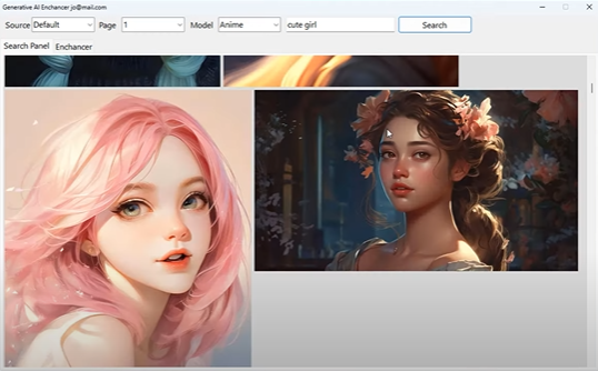 Generative AI Enhancer (โปรแกรมขยายรูปความละเอียดสูง เหมาะกับรูปสร้างจาก AI) : 