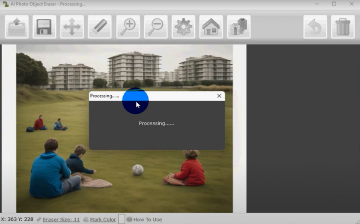 AI Photo Object Eraser (โปรแกรมลบวัตถุในภาพด้วย AI ฟรี)
