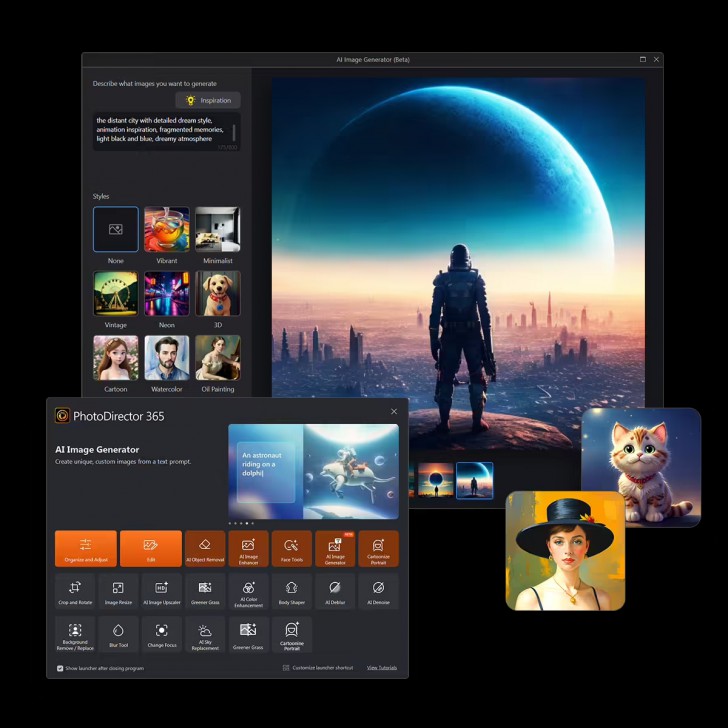 CyberLink PhotoDirector (โปรแกรม  CyberLink PhotoDirector แต่งรูประดับโปร)