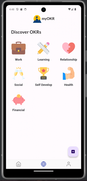 แอปพลิเคชันตั้งเป้าหมายพัฒนาตัวเอง ติดตามเป้าหมายส่วนบุคคล myOKR