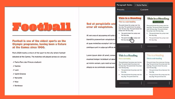 Adobe InDesign (โหลดโปรแกรม InDesign ออกแบบสื่อสิ่งพิมพ์) : 