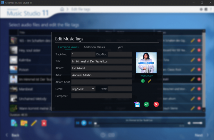 Ashampoo Music Studio (โปรแกรม Ashampoo Music Studio ตัดต่อเสียง บันทึกเสียง แต่งเพลง) : 