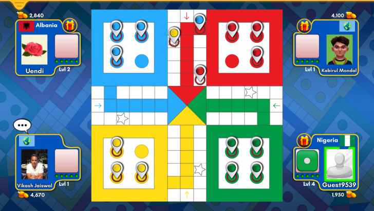 Ludo King (App เกมทอยลูกเต๋าเดินตามแต้ม เล่นหลายคนแสนสนุก) : 