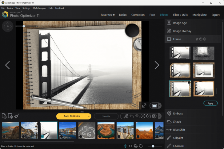 Ashampoo Photo Optimizer (โปรแกรมแต่งรูป ครอบจักรวาล) : 