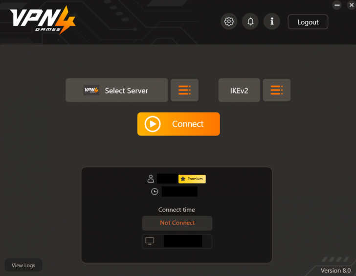 VPN4Games (โปรแกรม VPN ไว้สำหรับเล่นเกม)