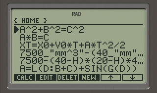 Plus42 (โปรแกรมจำลองเครื่องคิดเลขวิทยาศาสตร์รุ่น HP-42S) : Plus42 (โปรแกรมจำลองเครื่องคิดเลขวิทยาศาสตร์รุ่น HP-42S) :