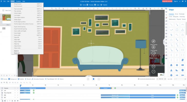 Animiz (โปรแกรมสร้างวิดีโอ และพรีเซนเทชันแบบเคลื่อนไหว อย่างง่าย)