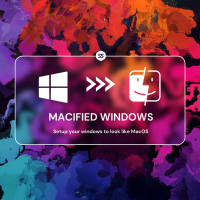 Macified Windows (โปรแกรมเปลี่ยนหน้าตา Windows 11 ให้เหมือน macOS)