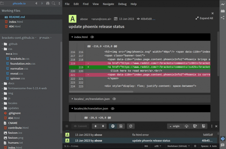 Phoenix Desktop (โปรแกรมเขียนโค้ด ใช้งานง่าย เน้นเขียนสนุก)