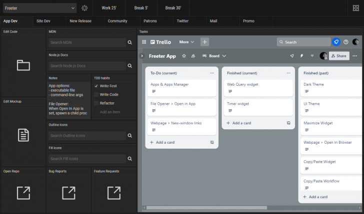 Freeter (โปรแกรม Freeter จัดระเบียบงานบริหารโปรเจกต์)
