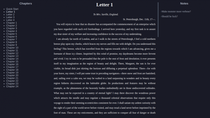 WareWoolf (โปรแกรมช่วยเขียนนิยาย เรียบง่าย ประสิทธิภาพสูง)