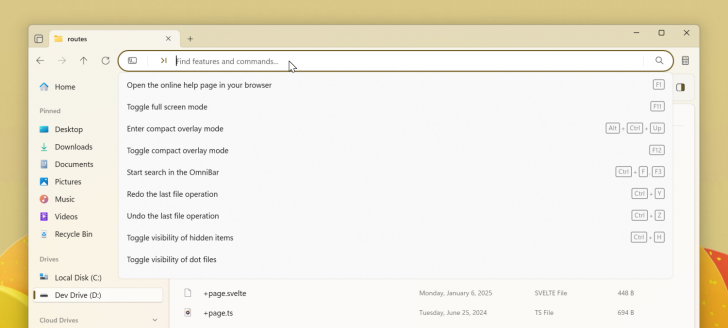 โปรแกรมจัดการไฟล์ และโฟลเดอร์ Files