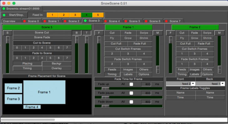 Snowmix (โปรแกรมมิกซ์วิดีโอแบบสด มีความยืดหยุ่นสูง)