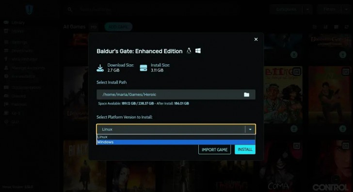 Heroic Games Launcher (โปรแกรม รวมเกม จัดการเกม และรันเกมบน PC ฟรี)