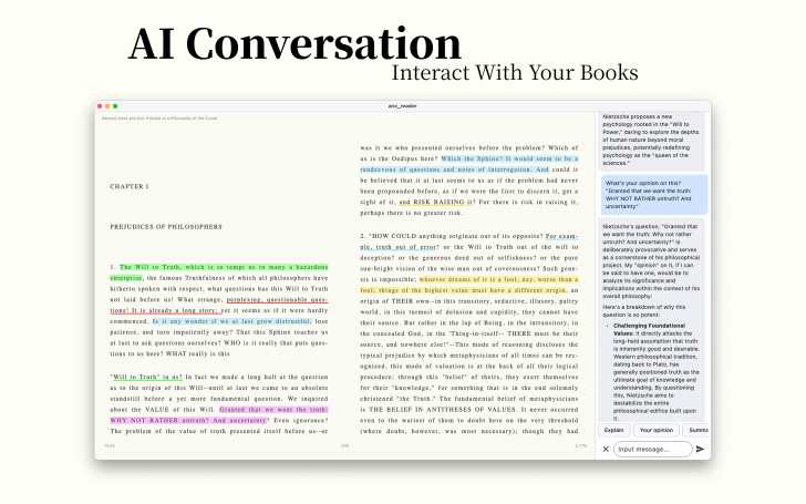 Anx Reader (โปรแกรมอ่าน E-Book ที่มี AI ตัวเทพ ๆ ช่วยอยู่ในตัว)