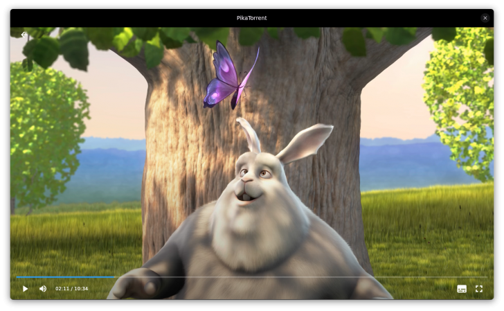 PikaTorrent (โปรแกรม BitTorrent มินิมอล เน้นใช้งานง่าย)