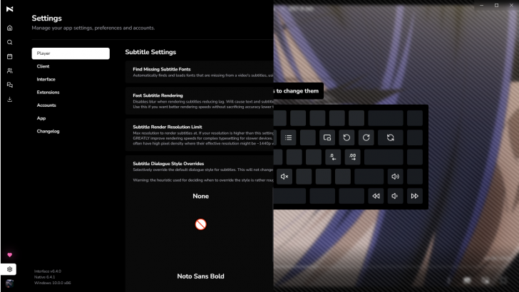 Hayase (โปรแกรมสตรีมอนิเมะผ่าน BitTorrent แบบเรียลไทม์)
