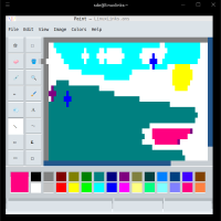 Textual Paint (โปรแกรมวาดภาพเหมือน MS Paint บนหน้าต่าง Terminal)