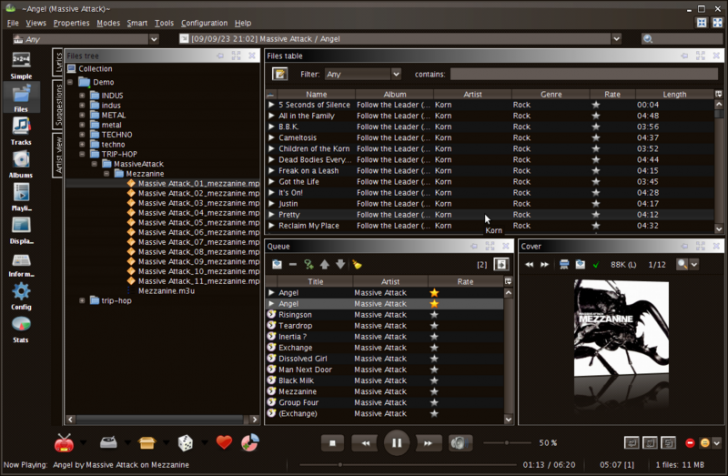 Jajuk Advanced Jukebox (โปรแกรมจัดการคลังเพลง ลูกเล่นเยอะ)