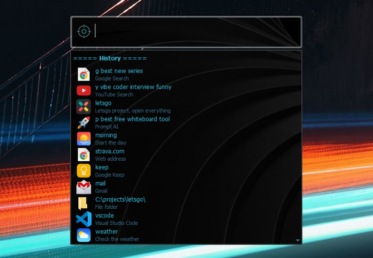 Executor (โปรแกรม Launcher ช่วยเปิดโปรแกรม เว็บไซต์ ไฟล์ หรือบริการต่าง ๆ)