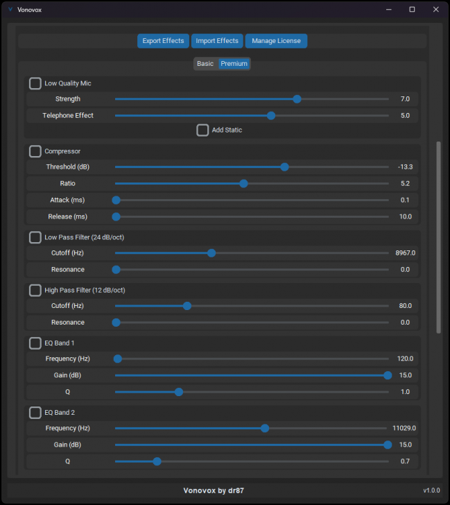 Vonovox (โปรแกรมแปลงเสียงด้วย AI สำหรับการ์ดจอ NVIDIA)