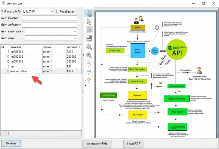 ANTImageOffice (โปรแกรมจัดเก็บเอกสารสำนักงาน) : ANTImageOffice (โปรแกรมจัดเก็บเอกสารสำนักงาน) :