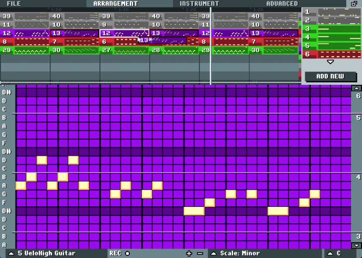 Bosca Ceoil Blue (โปรแกรมแต่งเพลง ใช้งานง่าย เหมาะสำหรับผู้เริ่มต้น)