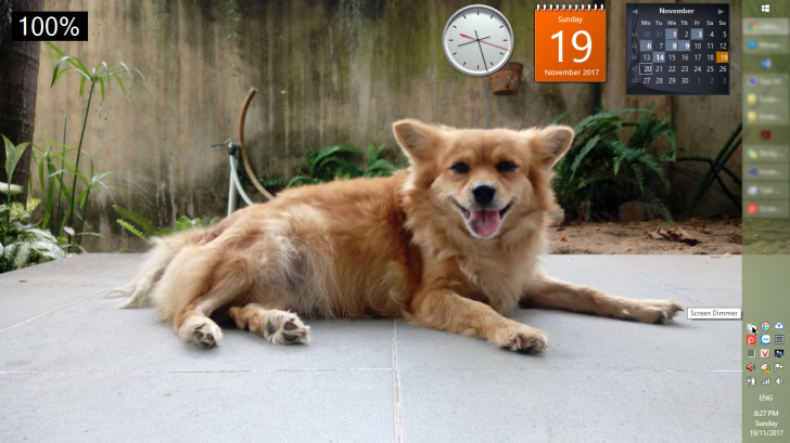 ScreenDimmer (โปรแกรมปรับลดความสว่างของหน้าจอ ให้ต่ำกว่าที่ระบบกำหนด)