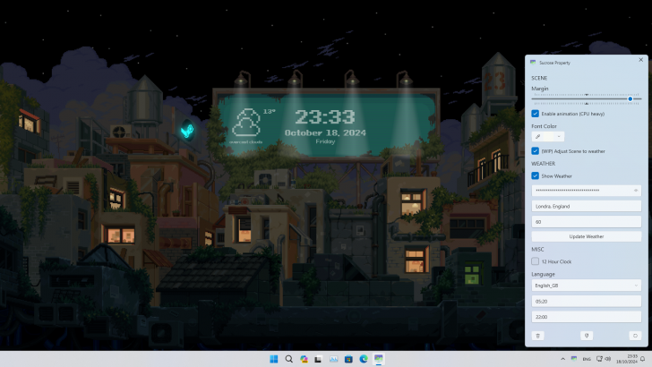 Sucrose (โปรแกรมเปลี่ยนภาพพื้นหลังให้มีชีวิตชีวามากขึ้น)