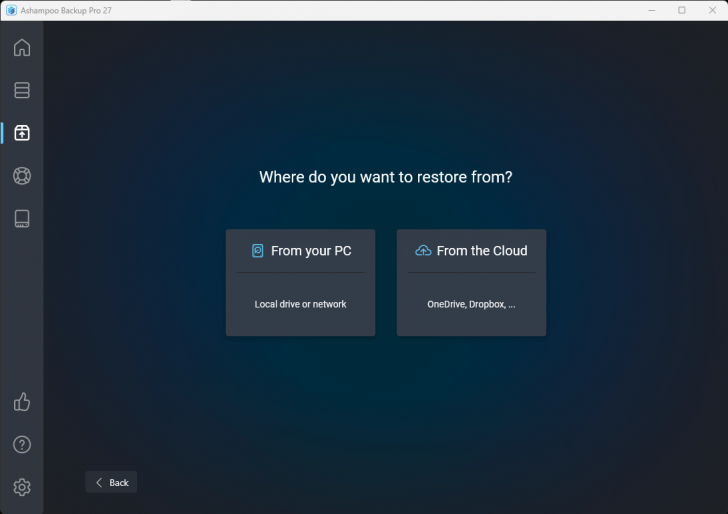 Ashampoo Backup Pro (โปรแกรมสำรองไฟล์ ข้อมูล พาร์ทิชัน ตั้งเวลา Backup ได้) : 