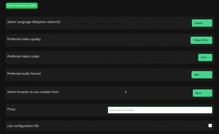 ytDownloader (โปรแกรมดาวน์โหลดวิดีโอ แยกเสียงออกจากวิดีโอ รองรับหลายเว็บ) : 