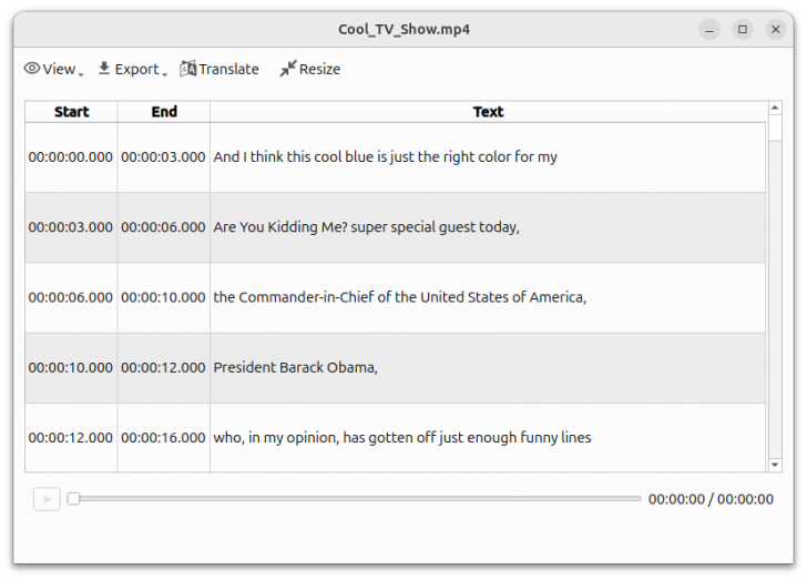 โปรแกรมถอดเสียง แปลเสียง Buzz