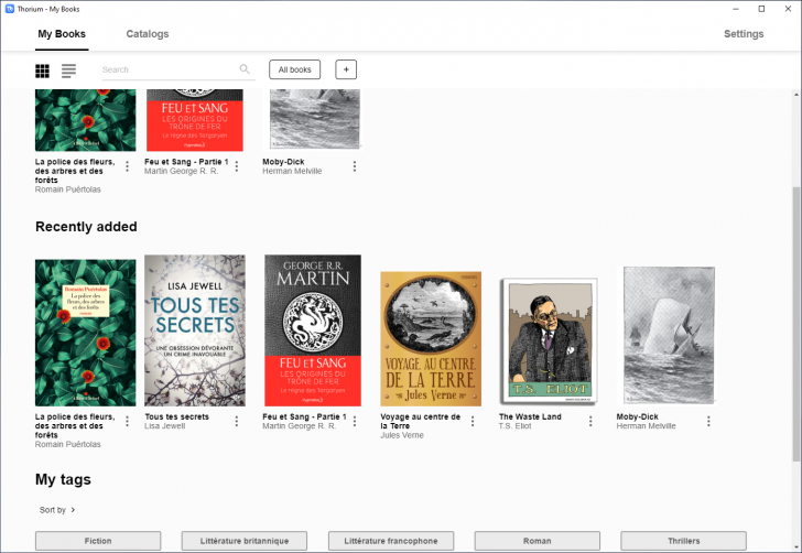 Thorium Reader (โปรแกรมอ่านอีบุ๊กสำหรับ PC รองรับนักอ่านที่เป็นผู้พิการ)