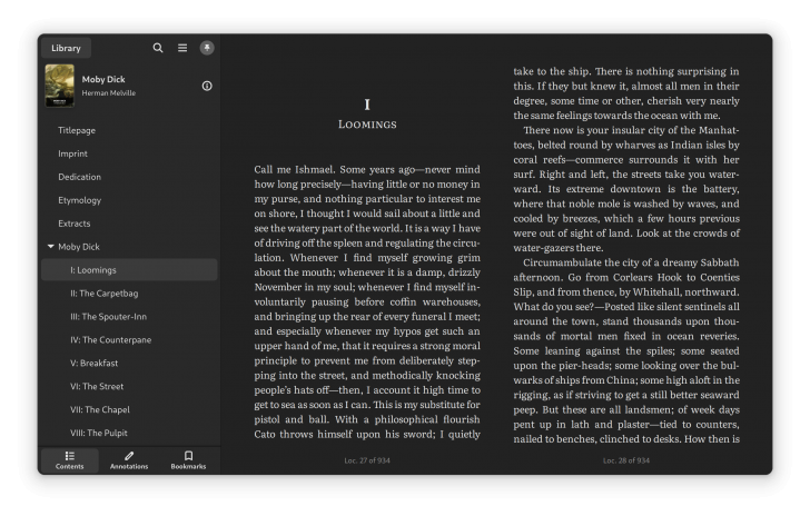 Foliate (โปรแกรมอ่านอีบุ๊ก ใช้ง่าย แจกฟรี ไม่รบกวนสมาธิ สำหรับ Linux)