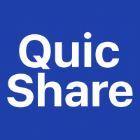 QuicShare (โปรแกรมแชร์ไฟล์แบบ Peer‑to‑Peer ทำงานข้ามแพลตฟอร์ม)