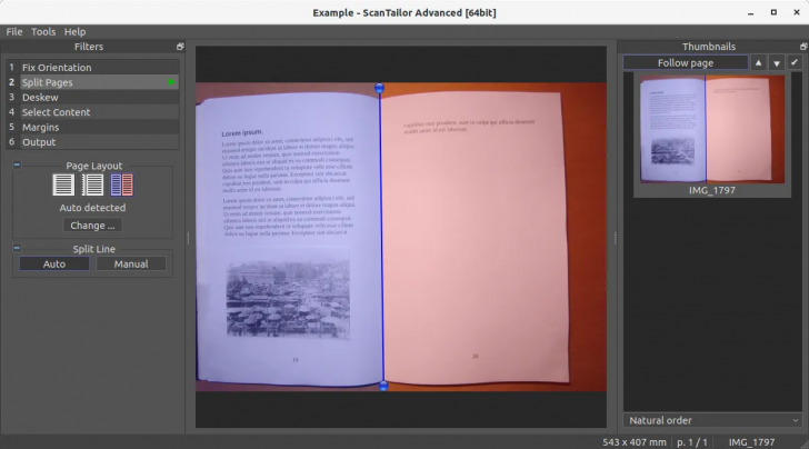 ScanTailor Advanced (โปรแกรมปรับแต่งไฟล์สแกนหนังสือ ลูกเล่นเพียบ) ScanTailor Advanced (โปรแกรมปรับแต่งไฟล์สแกนหนังสือ ลูกเล่นเพียบ)