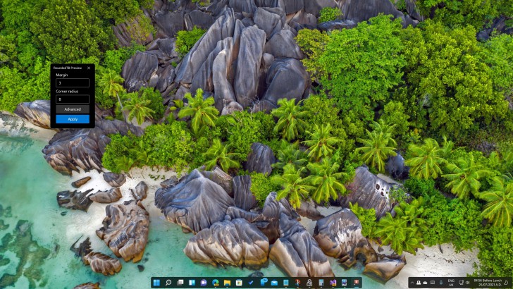 RoundedTB (โปรแกรมปรับแต่ง Taskbar)