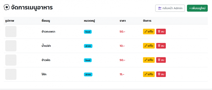 RestPos (โปรแกรมบริหารจัดการร้านอาหาร ใช้ง่าย สั่งอาหารผ่านสมาร์ทโฟน) : 