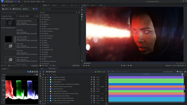 HitFilm Free - FXhome Video Editing & VFX (โปรแกรมร์ทำเอฟเฟกต์พิเศษ) HitFilm Free - FXhome Video Editing & VFX (โปรแกรมร์ทำเอฟเฟกต์พิเศษ)