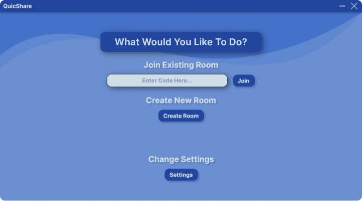 QuicShare (โปรแกรมแชร์ไฟล์แบบ Peer‑to‑Peer ทำงานข้ามแพลตฟอร์ม) QuicShare (โปรแกรมแชร์ไฟล์แบบ Peer‑to‑Peer ทำงานข้ามแพลตฟอร์ม)